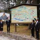 日吉大社赤鳥居前に「日吉山王宮曼荼羅」の境内図を奉納(記者発表報告)